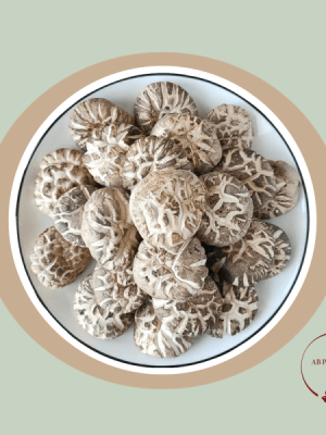 Premium Dried White Mushroom 精选白花菇